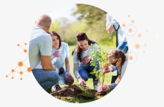 Corporate Giving - People Volunteering In The Community