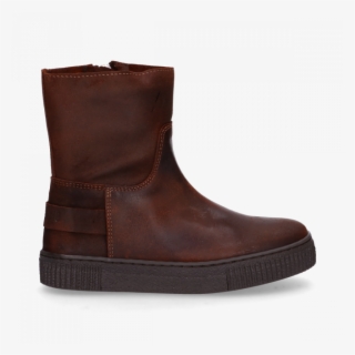 Kids // Ankle Boot Waxed Suede Brown - Ugg