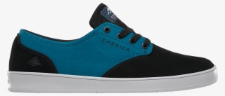 Emerica Romero Laced X Toy Machine Black/turquoise - Skate Shoe
