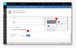 Toolbox To The Subscription Lists Section To Find A - Microsoft Dynamics 365