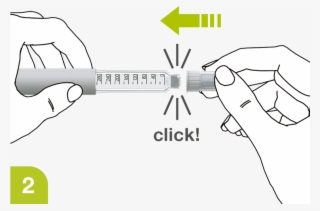 Click The Needle, With The Outer Needle Shield Still - Who's The Cutest Im Feeling