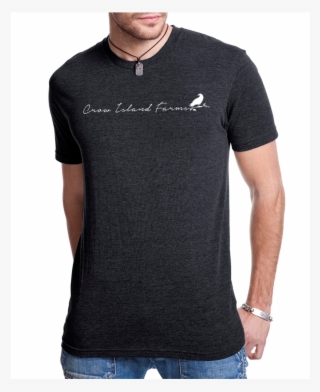 Next Level Men's Triblend Crew Tee - Next Level Tri Blend Vintage Black Shirt