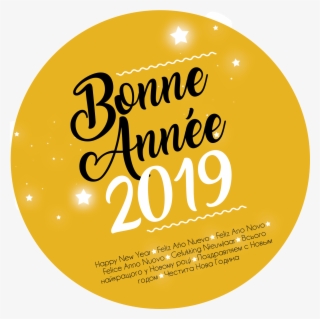 Bonne Année 2019 Page - Circle