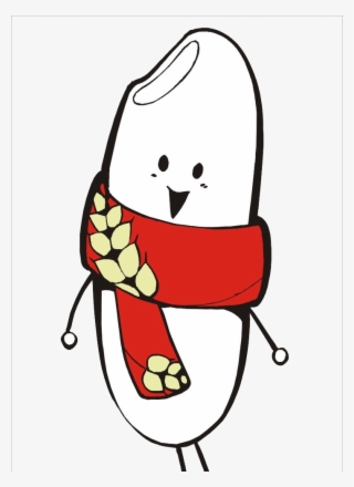 Download With Scarves Transprent Png Free - Grano De Arroz Dibujo