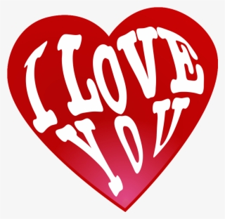 I Love You Png Heart Transparent - Heart