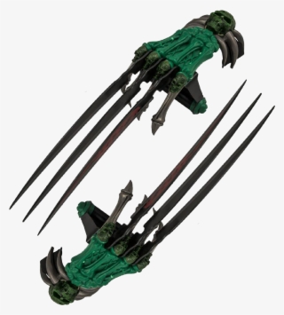 Dual Z Slayer Dagger Claw Three Blade Gloves, , Panther - Hand Claws