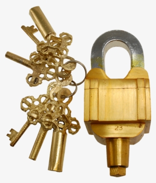 Brass 3 Key Trick Lock - Jean Claude Constantin Trick Lock