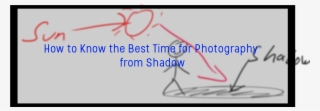 How To Know The Best Time For Photography From Shadow