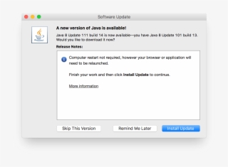 Macos Java Software Update - Download Java Mac Os