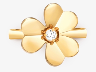 Frivole Ring, 1 Flower, Small Model,