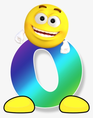 Click Here - Letter O Alphabet Smiley