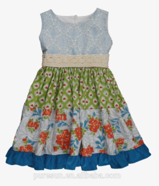 One Piece Girls Party Dress, One Piece Girls Party - Pattern