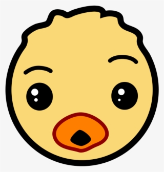 Chick Icon - Dibujo Cara De Pollito