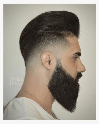 New Hair Style With Beard