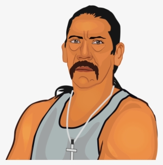 Danny Trejo Mexican Actor - Cartoon