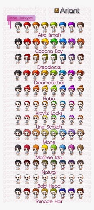 [reg2] Ariant, Afro , Cabana Boy, Dreadlocks, Dreamcatcher, - Hairstyle