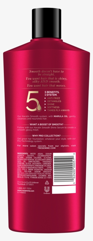 005 Png Shampoo For Dry Hair Collection Hairstyle Awful - Tresemme Keratin Smooth Shampoo Features