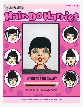 Wooly Willy Logo - Hairdo Harriet