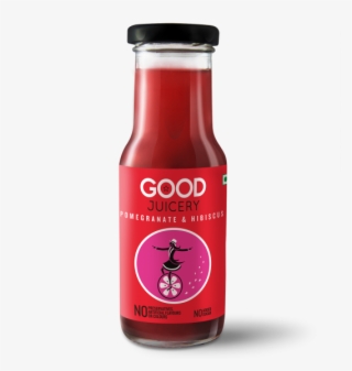 Pomegranate & Hibiscus Nectar - Glass Bottle