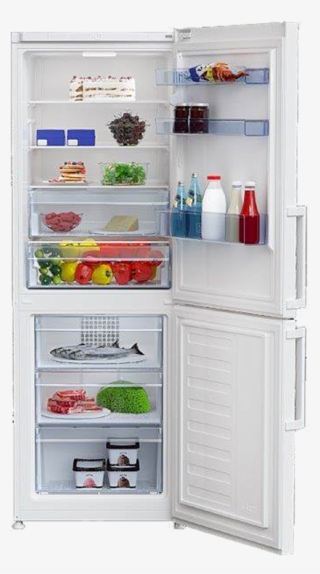 Beko Cfp1675w 175x60cm Freestanding Fridge Freezer - Beko 60 40 Fridge Freezer
