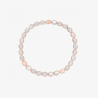 Roberto Coin Necklace With Mother Of Pearl And Diamond - Chain