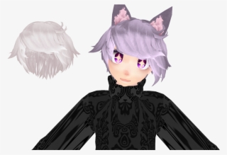 Male Hair Png - Mmd Hair Edit Len