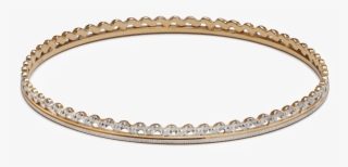 Gold Bangle Rhodium Plated - Bangle