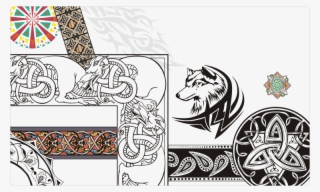 Decorations, Tattoos And Celtic Clipart - Кельтские Узоры Вектор Png