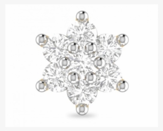 07 Cts Gold And Diamond Nose Pin-31 - Pendant