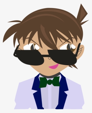 Zack Makes A Sly Reply, With Sunglasses Tilted Down - Cartoon