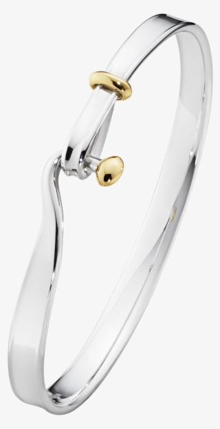 Georg Jensen Torun Silver And 18 Karat Yellow Gold - Georg Jensen Armbånd Torun