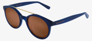 Vector Blue With Brown Lenses By Weareeyes Product - Occhiali Dolce E Gabbana Foglia Oro