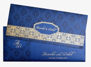 Regal Designer Wedding Cards - Envelope