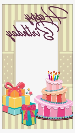 Birthday Cake Photo Frame 8ydm Pretty Birthday Frame - Birthday Party