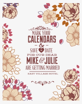 Marriage Clip Art Template Image - Maroon Flowers Background For Wedding Invitations