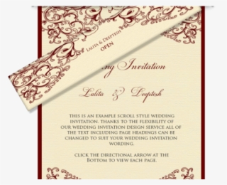 Calligraphy Clipart Marriage Card - Vintage