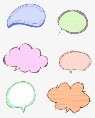 Original Couleur Mignon Dessin Animé Png Et Psd - Illustration