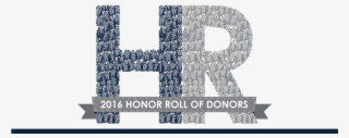 Honor Roll Of Donors - Graphic Design