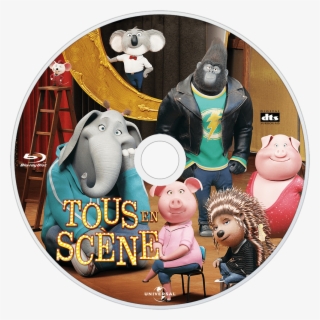 Sing Bluray Disc Image - Universal Studios Pig