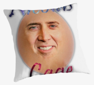 Nicolas Egg Cage Duduwerlang Png Redbubble Cupcake - Nicolas Cage 2011