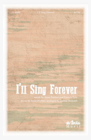 I'll Sing Forever - Flyer