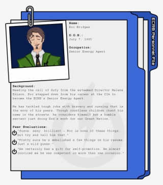 Roc Bridges' Profile - Cartoon