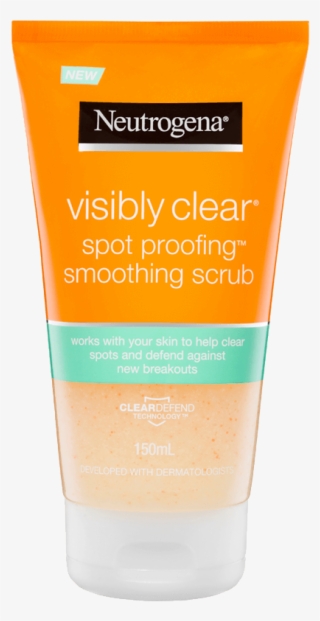 Visibly Clear Spot Proofing Scrub New - Neutrogena Visibly Clear Spot Proofing 2 In 1 Wash