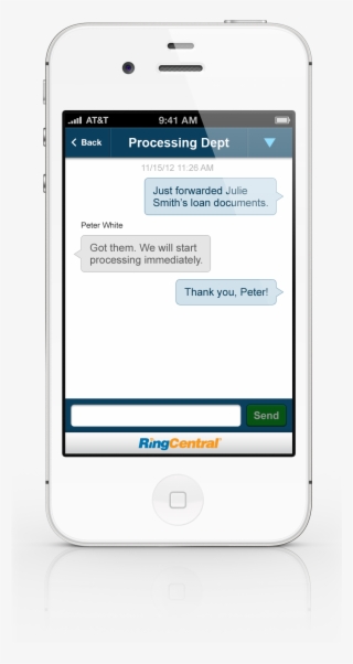 Ringcentral Business Phone System App With Texting - Ring Central Mobile App