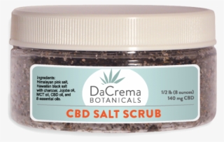 Dacrema Botanicals Cbd Salt Scrub - Cosmetics