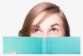 Girl Behind Book - Definicion De Reporte De Lectura