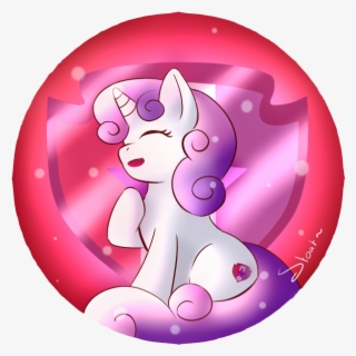 Pins Sweetie Belle - Illustration