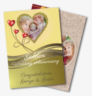 Golden - 50th - Greeting Card