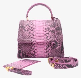 Gaby Bb Python Fuschia - Handbag
