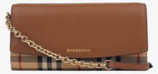 Burberry Handbags Chain Leather Watch Wallet Handbag - Burberry